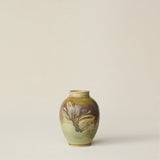 Hand-thrown and hand-glazed ceramic vase by Rookwood Pottery