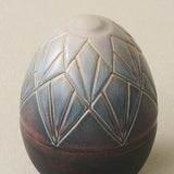 Close-up details of the one-of-a-kind egg.