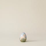 Hand-thrown and hand-glazed ceramic egg by Rookwood Pottery