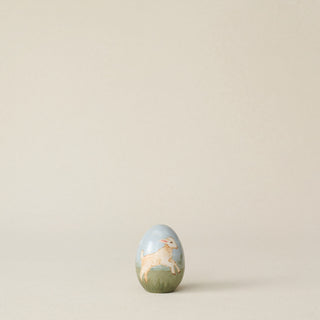 Hand-thrown and hand-glazed ceramic egg by Rookwood Pottery