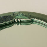 Close-up details of the one-of-a-kind mirror.