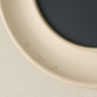 Close-up details of the one-of-a-kind mirror.