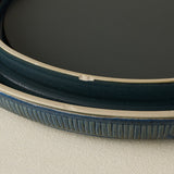 Close-up details of the one-of-a-kind mirror.