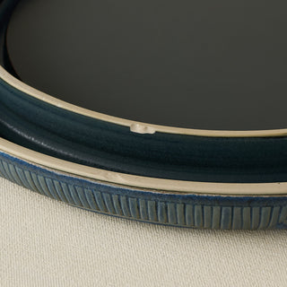 Close-up details of the one-of-a-kind mirror.