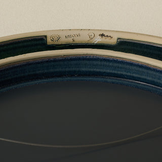 Close-up details of the one-of-a-kind mirror.