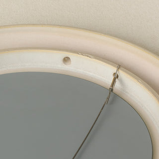 Close-up details of the one-of-a-kind mirror.