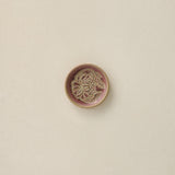 Close-up details of the one-of-a-kind jewelry dish.