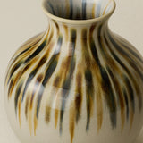 Close-up of the Boule Vase, with glaze texture in full view.