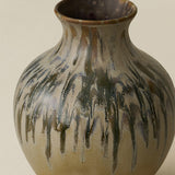Close-up of the Boule Vase, with glaze texture in full view.