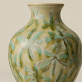 Close-up of the Boule Vase, with glaze texture in full view.