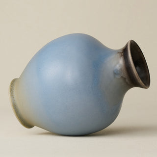 Close-up of the Boule Vase, with glaze texture in full view.