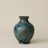 The Boule Vase by Tammy Maloney with expressive, layered glazes.