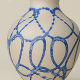 Close-up of the Boule Vase, with glaze texture in full view.