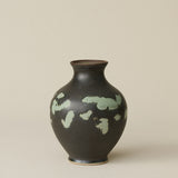 The Boule Vase by Tammy Maloney with expressive, layered glazes.