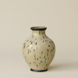The Boule Vase by Tammy Maloney with expressive, layered glazes.
