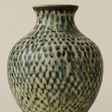 Close-up of the Boule Vase, with glaze texture in full view.