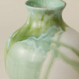 Close-up of the Boule Vase, with glaze texture in full view.