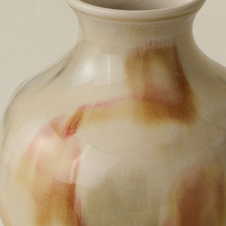 Close-up of the Boule Vase, with glaze texture in full view.