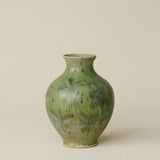 The Boule Vase by Tammy Maloney with expressive, layered glazes.