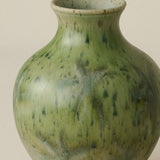 Close-up of the Boule Vase, with glaze texture in full view.