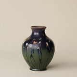 The Boule Vase by Tammy Maloney with expressive, layered glazes.
