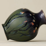 Close-up of the Boule Vase, with glaze texture in full view.